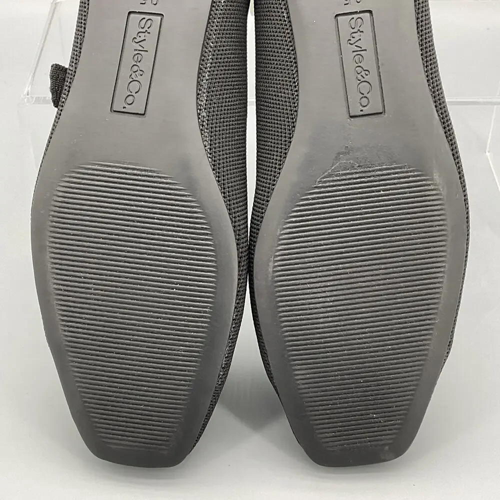 NEW Style & Co. Women’s Broadwayy Mary Jane Flats Black Size 9.5M